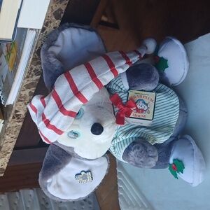 Vintage Sugarplum Mouse Plush